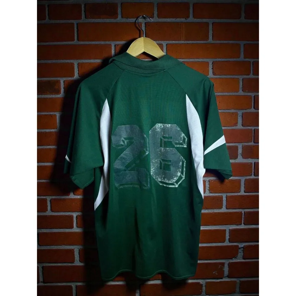 Adidas Green Soccer Jersey #26 Adult Medium Athletic Shirt